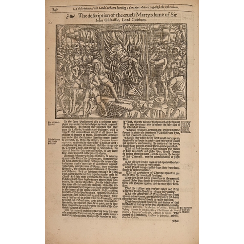 10 - [Foxe (John)], [Fox's Book of Martyrs]/Acts and Monuments Of matters most speciall (sic) and memorab... 