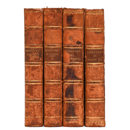 13 - Astronomy. Delambre (Jean Baptiste Joseph, Chevalier), Histoire de l'astronomie du moyen age; Histoi... 
