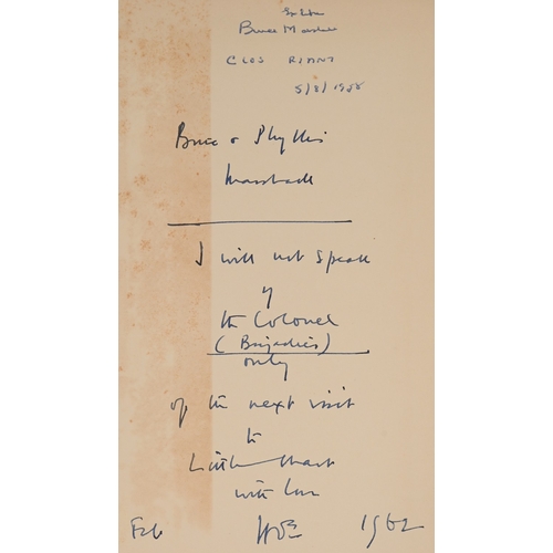 21 - Bates (H.E.), The Darling Buds of May; [&] A Breath of French Air, signed and inscribed presenta... 