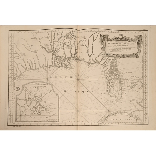 22 - Bellin (Jacques-Nicolas), an atlas of 46 hydrographical nautical charts, almost certainly from L'hyd... 