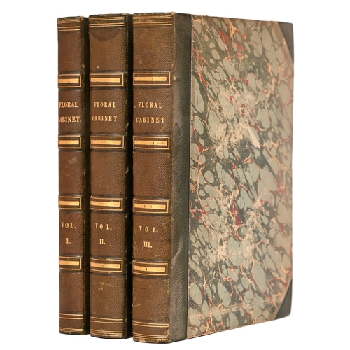 34 - Botany. Knowles (G.B., MRCS, FLS, &c) & Westcott (Frederic), The Floral Cabinet, and Magazin... 