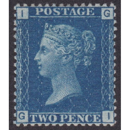 215 - 2d Blue Plate 13- Very Fine Unmounted mint - 
has a clear 1985 RPS Cer  Cat £375