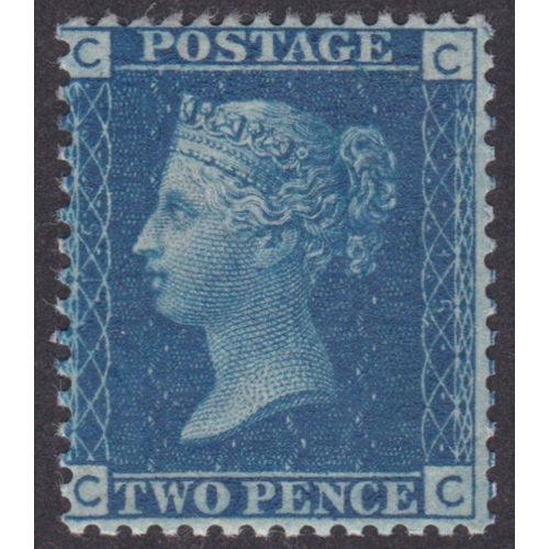 217 - 2d Blue Plate 15-- Fine Unmounted mint
Excellent original gum  Cat £525