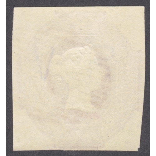 228 - 1847-54 6d Purple Embossed Fine neatly used with 4 good to wide
margins - difficult as such.  SG.59 ... 