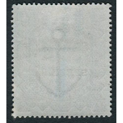 100 - 1867-83  10/- Greenish Grey Wk Anchor on blued paper overprinted
Specimen- Superb Mint withExcellent... 