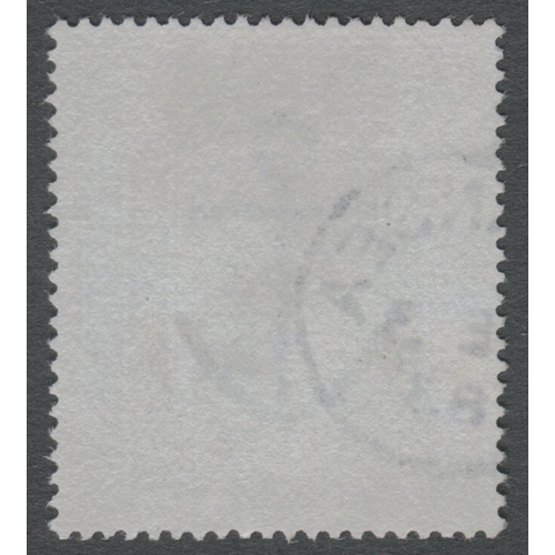 107 - 1867-83 10/- Greenish Grey Wk Anchor on white paper
Superb used cancelled by part Swansea CDS- Fine ... 