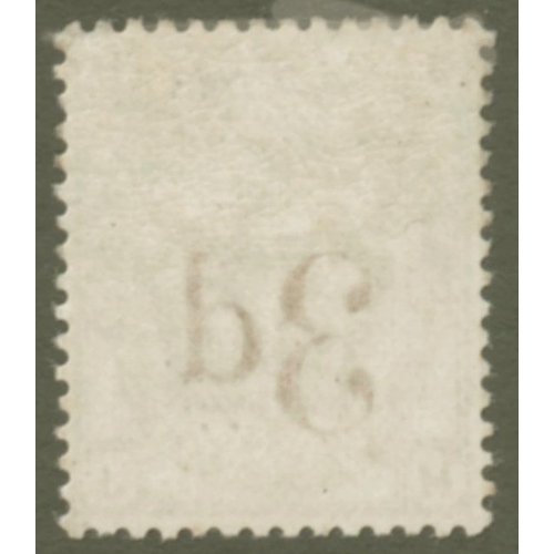 163 - 1880-83 3d on 3d overprint- Fine mint with good original gum 
with barely a trace of hinging. SG.159... 