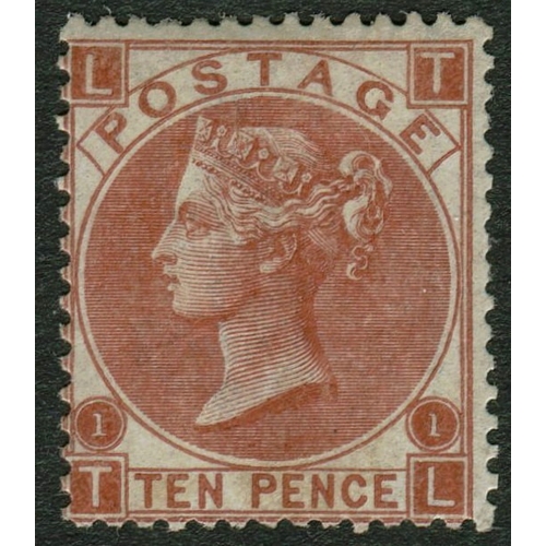 59 - 1867-80 10d Deep Red Brown - Very good mint with fine original gum
Little off centre and a couple bl... 