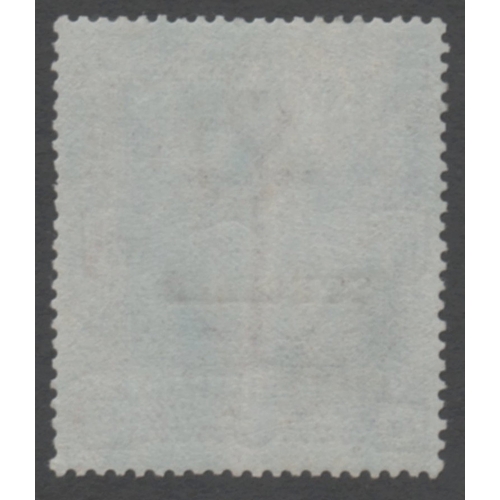 196 - 1883-84 10/- Cobalt on Blued Paper overprinted Specimen
Clean and fresh with excellent original gum ... 