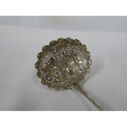 203 - London 1811 highly decorated sugar sifter 36g