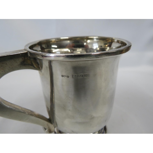 204 - HM Birmingham 1946 Christening mug 94g in weight