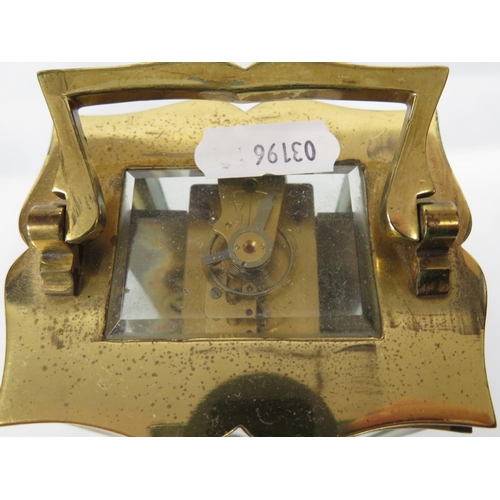 214 - French carriage clock fully working - no key