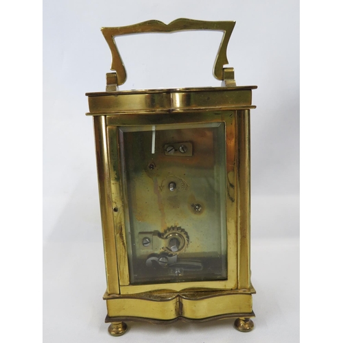 214 - French carriage clock fully working - no key