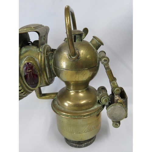 219 - Miller's Monarch Carbide car lamp