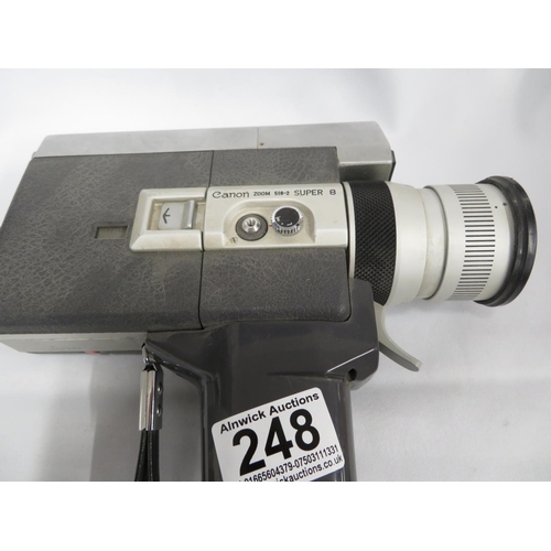 248 - Canon Zoom Super 8 Cone Camera