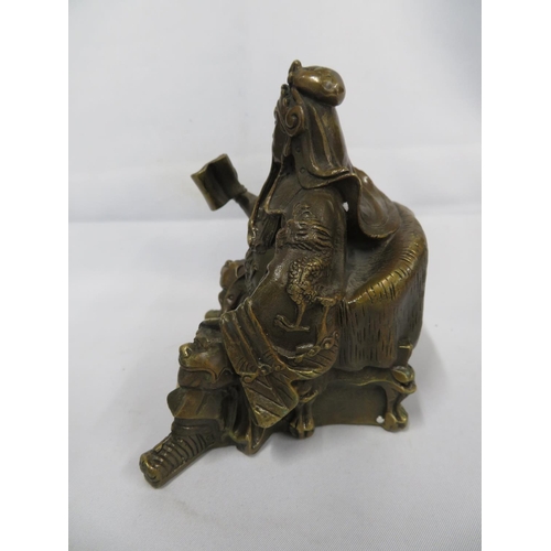 251 - Bronze Japanese figure 755g