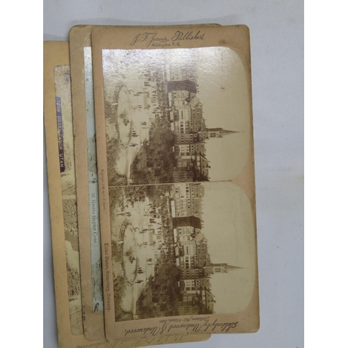 297 - Selection of Stereoscope viewing cards 10 in total