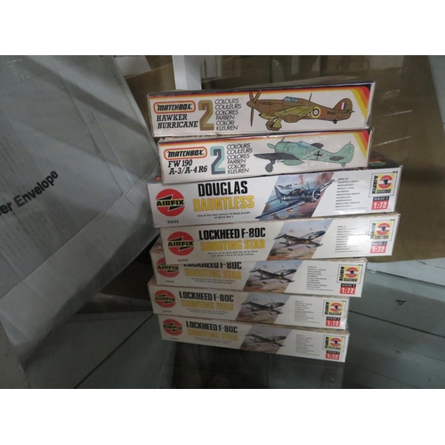 339 - 8x boxed sealed Airfix aeroplane kits