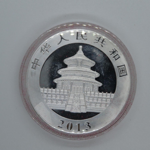 170 - 2013 Chinese 1oz 999 silver coin