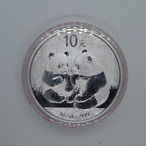 173 - 2009 Chinese 1oz 999 silver coin