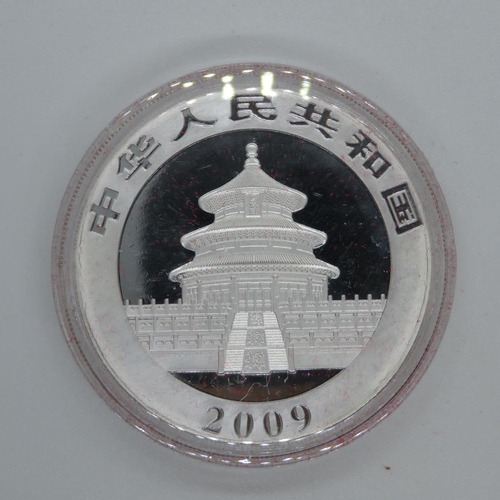 173 - 2009 Chinese 1oz 999 silver coin