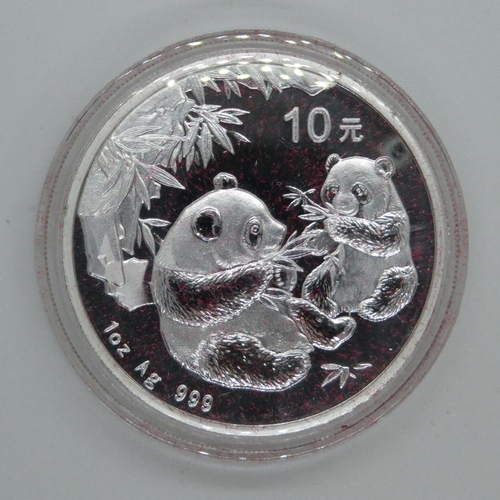 174 - 2006 Chinese 1oz 999 silver coin