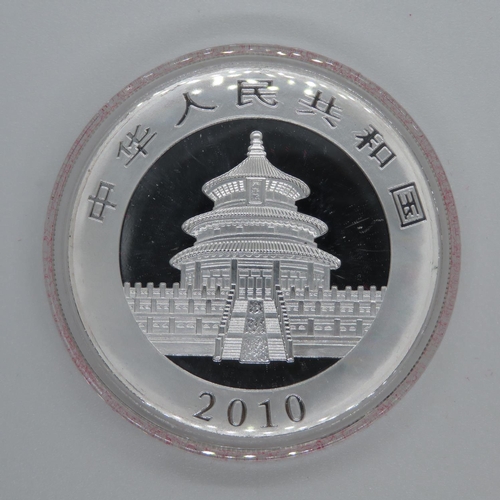 175 - 2010 Chinese 1oz 999 silver coin