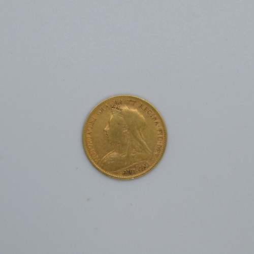 201 - 1895 half sovereign