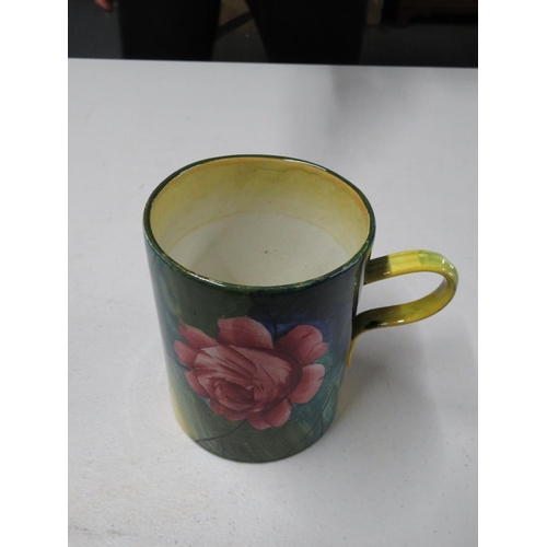 400 - WEMYSS flower painted mug with no cracks