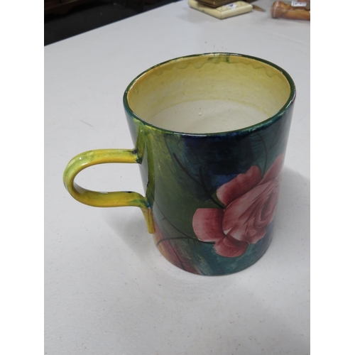 400 - WEMYSS flower painted mug with no cracks