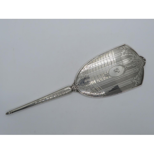 1 - Vintage silver dressing table mirror by Charles Green and Sons 1975