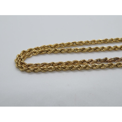124 - 9ct necklace 2.5g