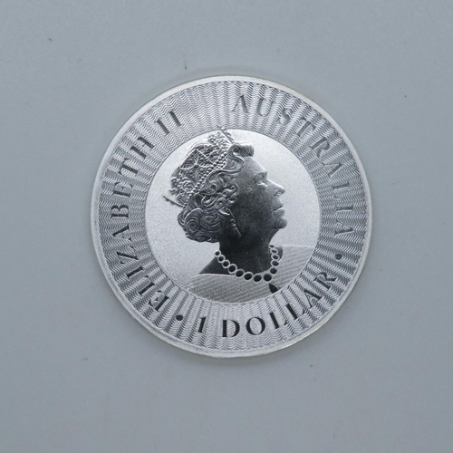 139 - 2020 1oz 9999 pure silver Australian Kangaroo coin