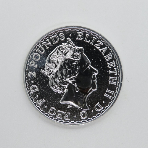 142 - 2016 Britannia 999 fine silver 1oz coin