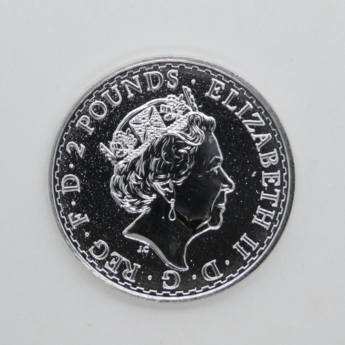 143 - 2016 Britannia 999 fine silver 1oz coin