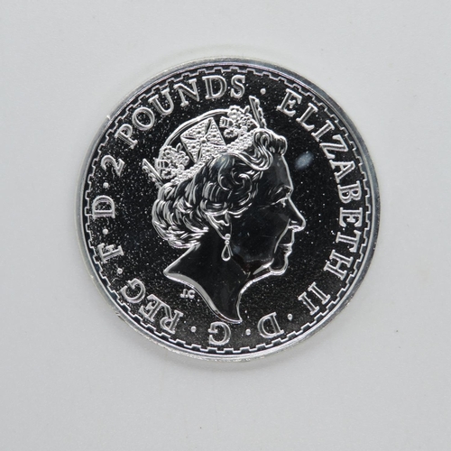 144 - 2016 Britannia 999 fine silver 1oz coin