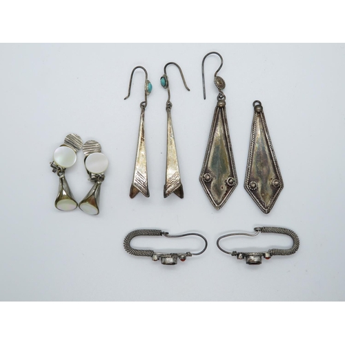148 - Bag of silver jewellery