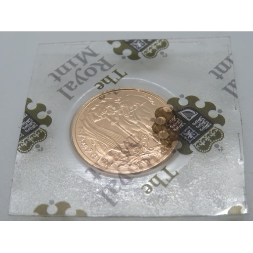 167 - Mint condition sealed 2012 sovereign