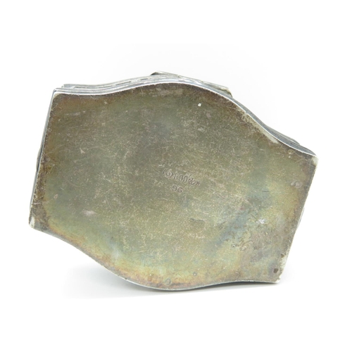 177 - Old patch box HM silver