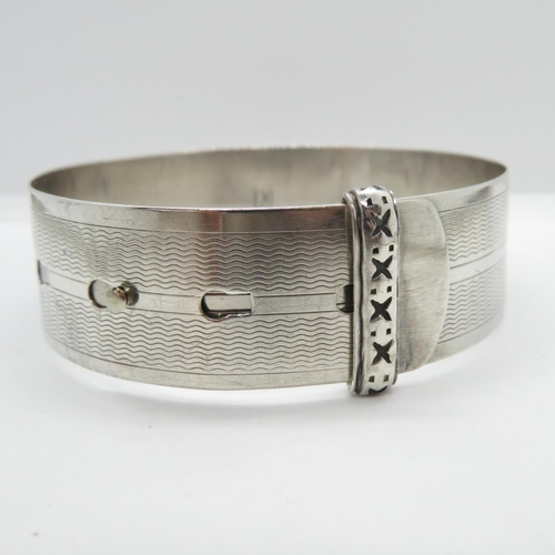 3 - vintage silver expanding bangle Sterling Silver 1960 22.6g