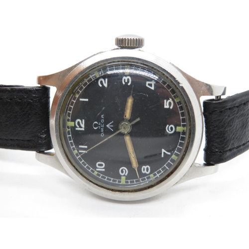 7 - Omega Military Pilot's watch for the Air Ministry fully working