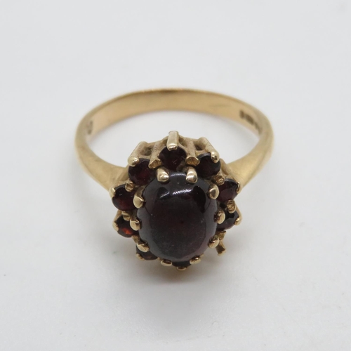 162 - 9ct gold ring 4.3g size R