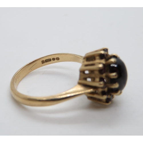 162 - 9ct gold ring 4.3g size R