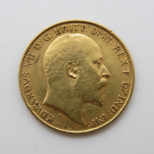 18 - 1906 half sovereign