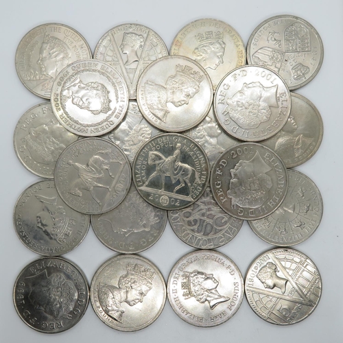 196 - 22x £5.00 coins