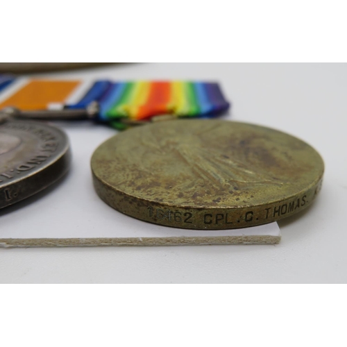 220 - Trio of medals with death plaque to Clement Thomas 16462 Corporal in KSLI