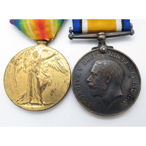 221 - Pair of medals with death plaque to Robert James Fowler M2-221654 Private ASC