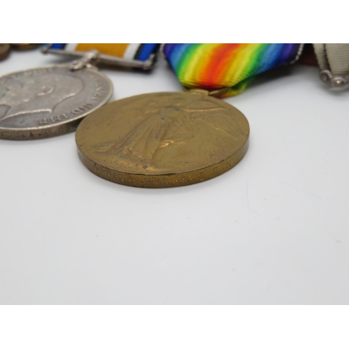 230 - Set of 4x medals on bar 111720 G.T. Hoy E.R.A.1. HMS WATE RHE N