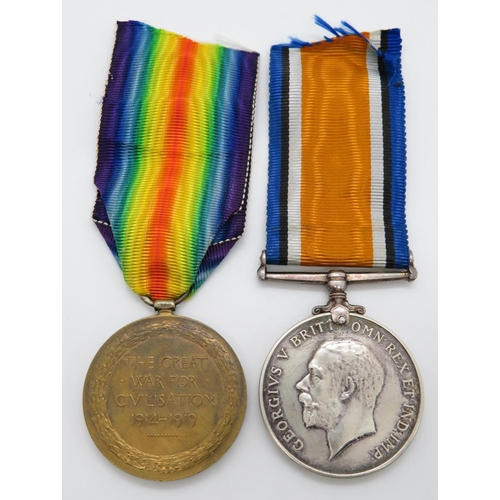 235 - Pair of medals to Captain JA Nicholson Durham Light Infantry