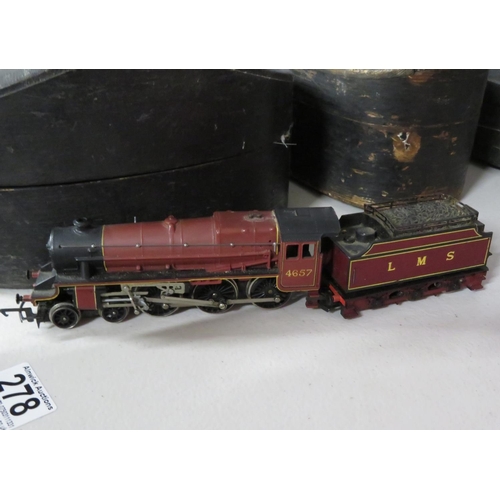 278 - 2x engines with tenders Hornby 00